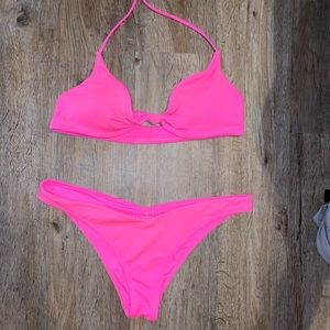 la hearts pacsun bikini